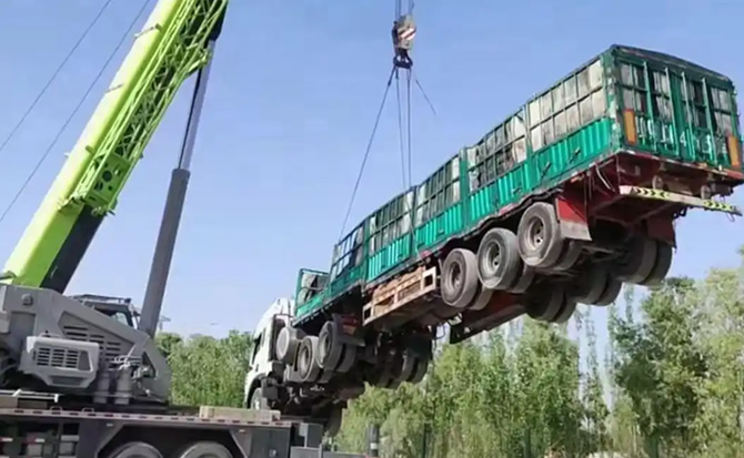 班戈道路脱困救援案例